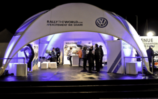 Messe-Ausstattung im Pavillon