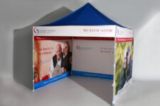 Sozialstation Faltpavillon 3x3 m