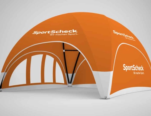 SportScheck Dome-Pavillon 6×6 für Sieger