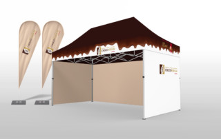 2x3 stadtfest-pavillon faltpavillon chocoversum hamburg