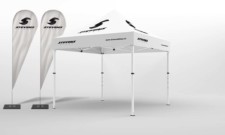 Stevens-Bikes Service-Zelt 4x4