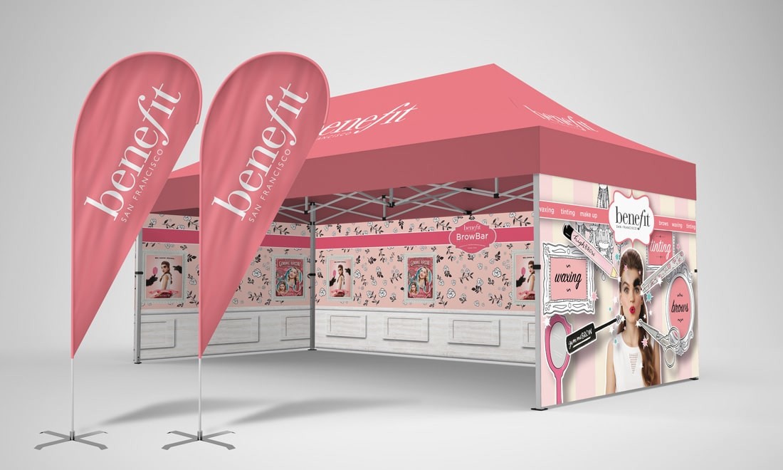 faltpavillon 4x6 mit 6m Eingang
