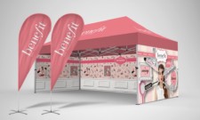 faltpavillon 4x6 mit 6m Eingang