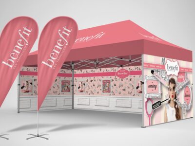 Benefit Sampling-Pavillon 4x6