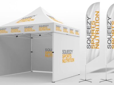 Squeezy Messezelt 4x4 Squeezy Messezelt 4x4