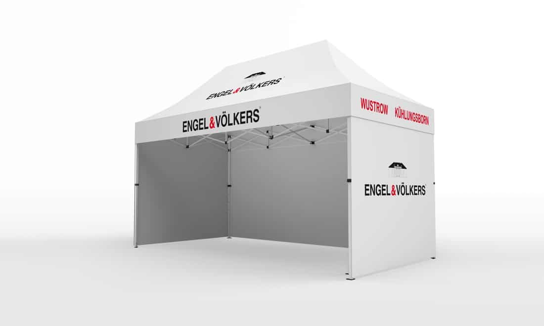 promotion-pavillon 2x3 auf dem Stadtfest mit faltpavillon 2x3