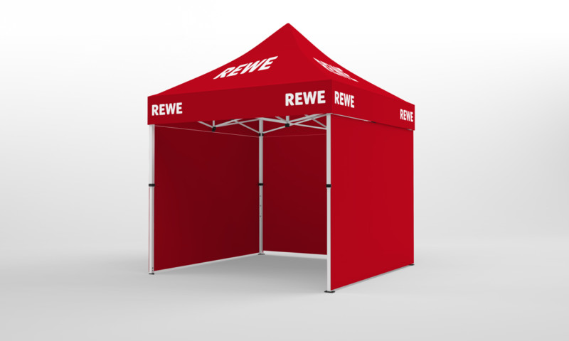 So nutzt du einen FirmenPavillon mit Werbung das ganze Jahr.