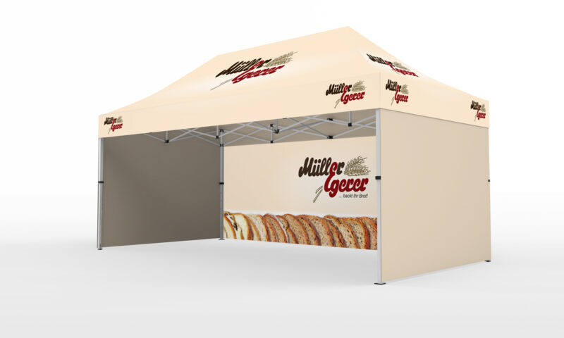 3x4.5m faltzelt