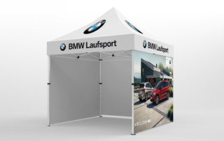 faltpavillon 3x3 BMW Laufsport