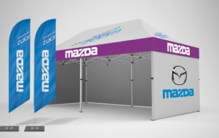 Mazda Messezelt 3x6
