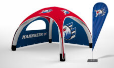 3x3 aufblasbar pavillon