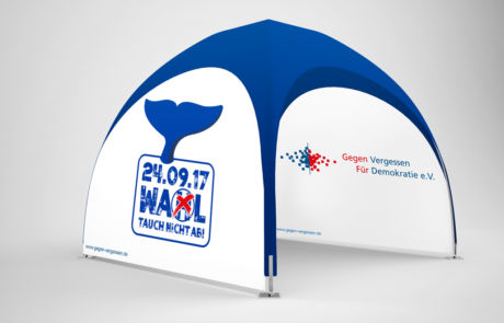 stahl-dome pavillon 3x3