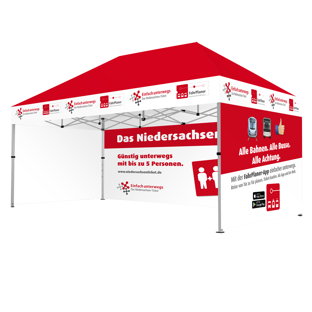 fb-s-3×4,5-2 Faltpavillon 2x4 Sondermodell für Verkauf