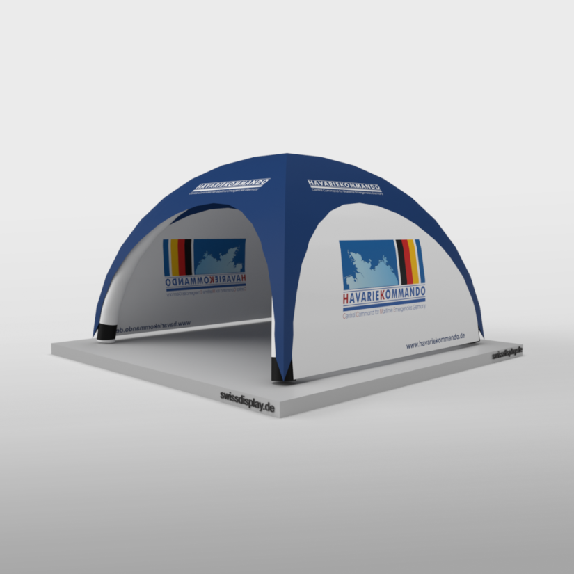 Aufblasbarer Pavillon 6x6 gigantisches, aufblasbares + geräuschloses Zelt