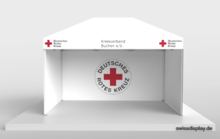Faltpavillon 3x4.5m DRK Bild 1
