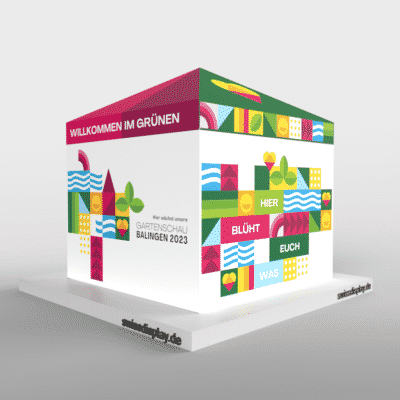 3x3 Faltpavillon Stadt Balingen