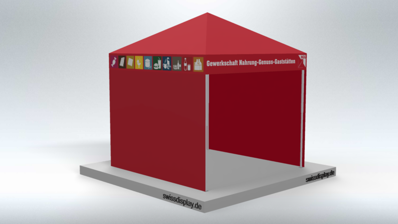 Gewerkschaft NGG Faltpavillon 3 x 3 m