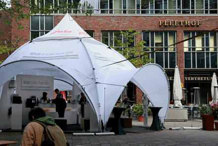 Jura Dome pavillon 9x9m