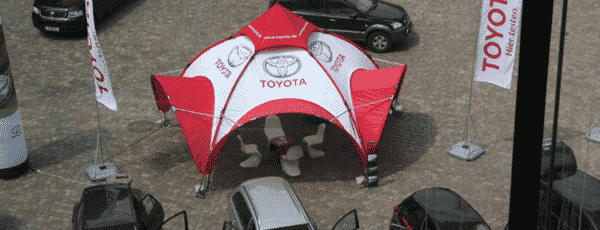 Dome-Pavillon Toyota 6x6