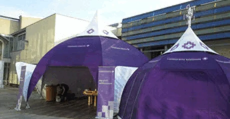 Aufblasbarer Pavillon 3x3 in der Promotion und Firmenwerbung