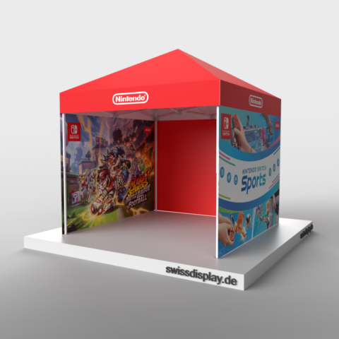Nintendo-Faltpavillon-3x3-Rechts