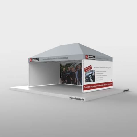 Autohaus Sachsenwald Pavillon Zelt 4x6m