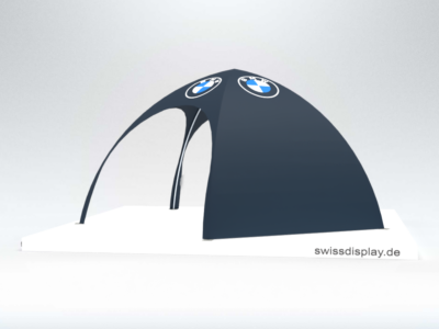 4x4m Kuppel-Pavillon BMW 4x4m Kuppel-Pavillon BMW Kapazität: Platz für ca. 25 Personen. Bietet viel Tiefe für Loungemöbel