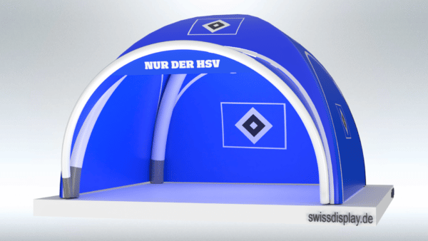 Aufblasbarer Pavillon 3 x 3 Meter Typ Air-Dome, HSV