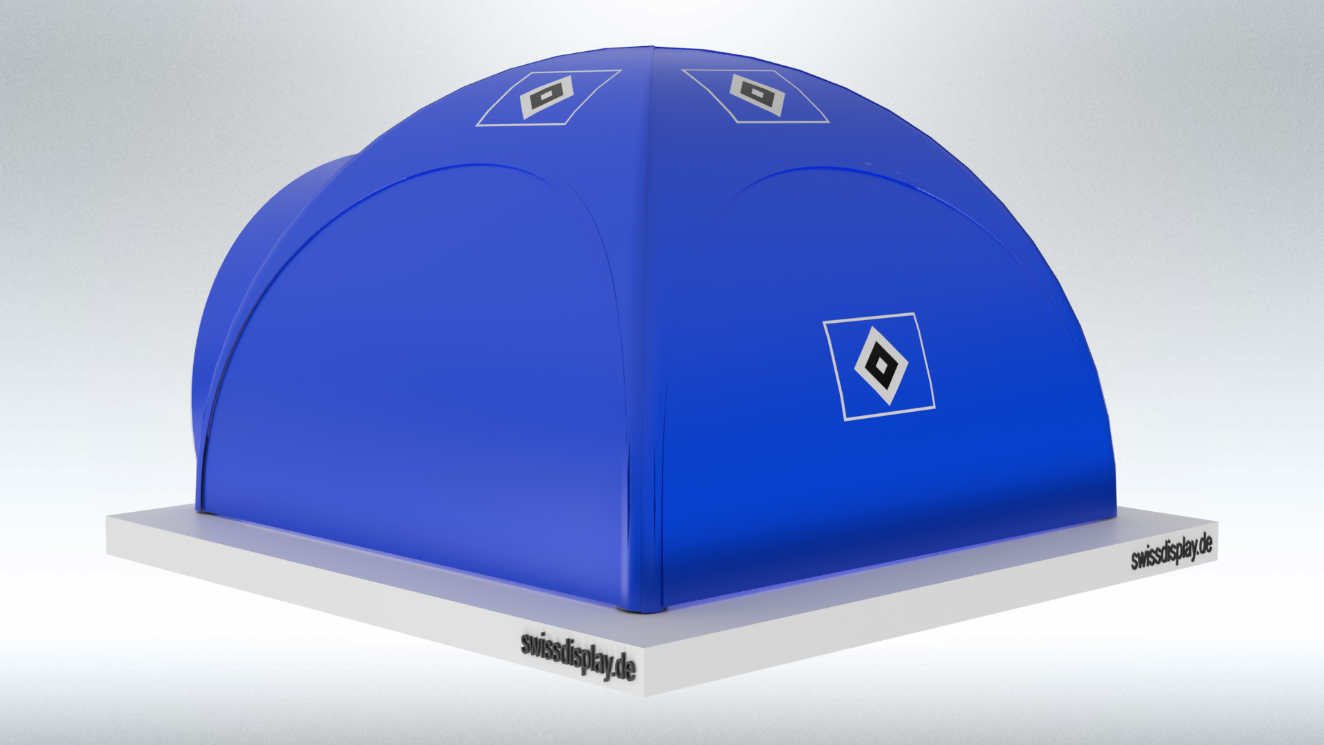 Aufblasbarer Pavillon 3x3 in der Promotion und Firmenwerbung