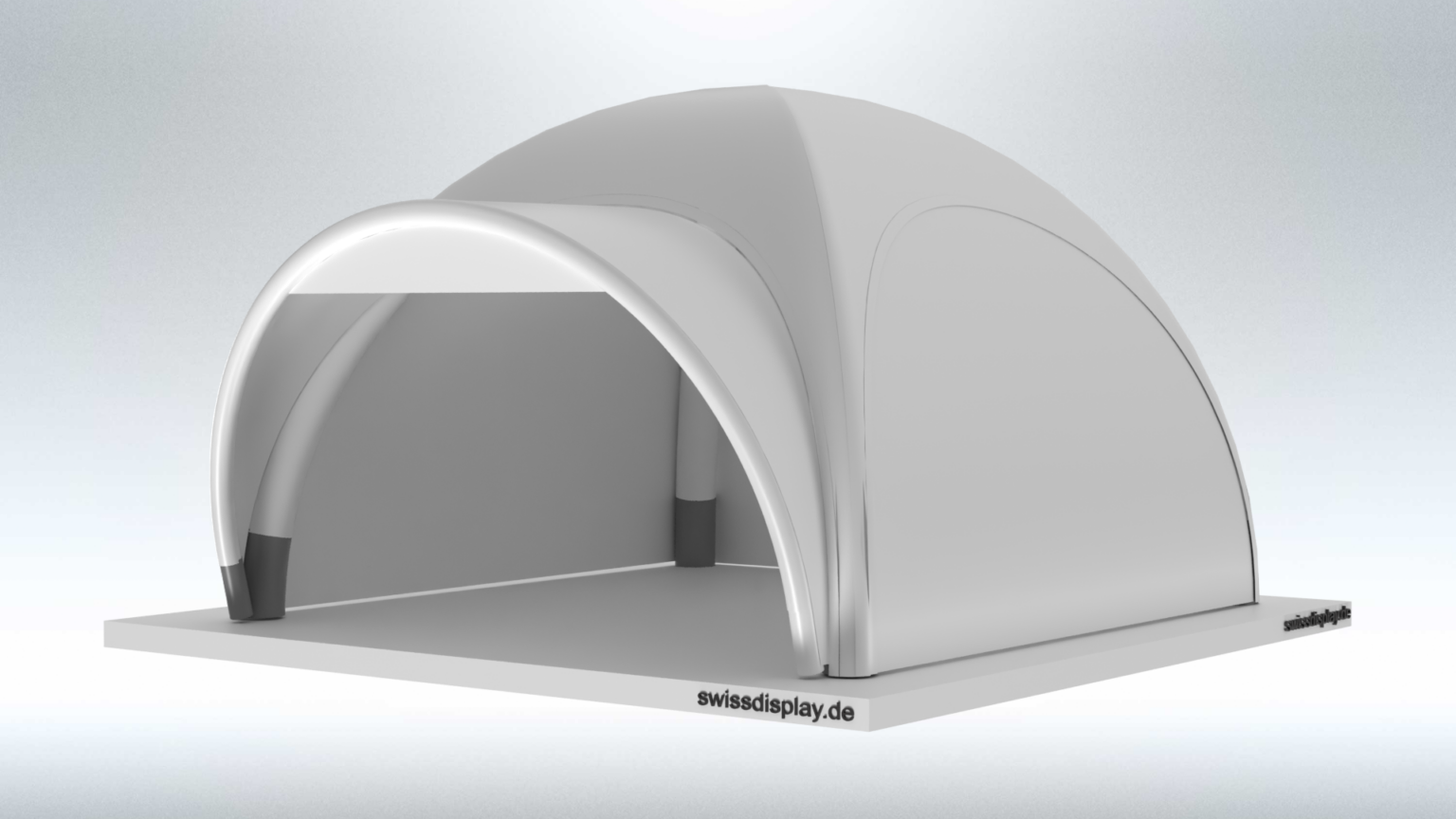 Aufblasbarer Pavillon 3x3 in der Promotion und Firmenwerbung