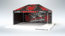 Artworx 4x6m Faltzelt