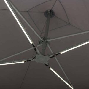 Faltpavillon 2x2 mit LED-Lichtsystem