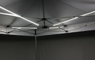 3x3m Faltzelt mit Licht