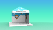 Faltpavillon bedrucken lassen