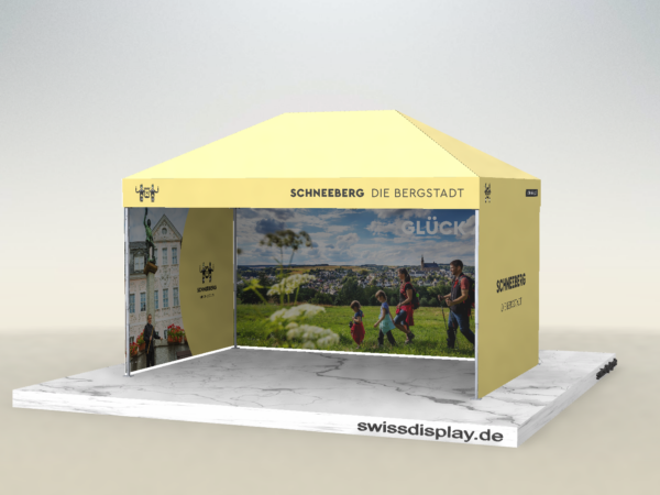 faltpavillon 3x3 stadtwerke schwalbach Gemeine-Pavillon 3x4.5m Stadt Schneeberg