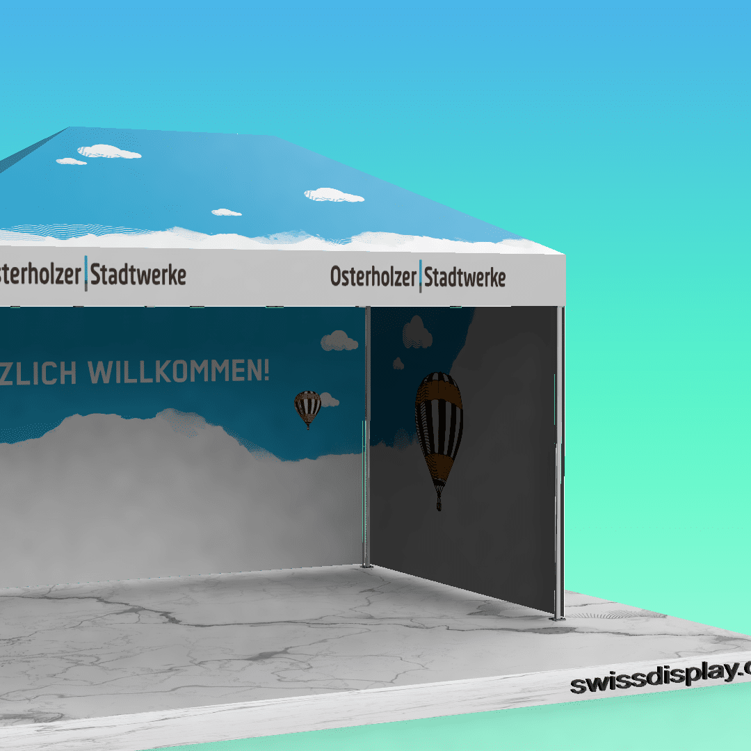Coole Faltpavillons bedrucken