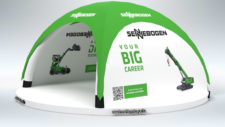 Aufblasbarer Pavillon 6x6 im Recruiting eingesetzt: Personalsuche 2025
