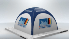 aufblasbarer pavillon 3x3