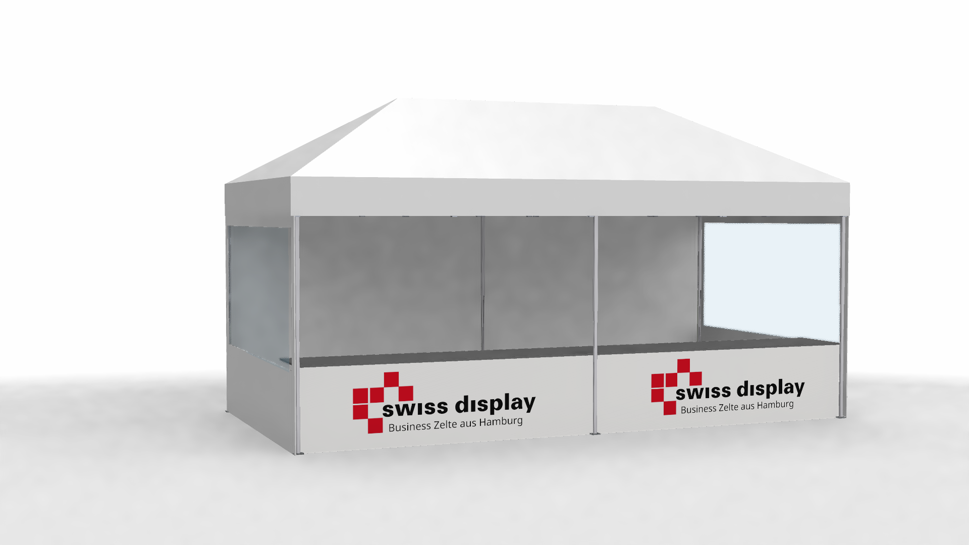 3x6-faltpavillon kaufen mit 6 Meter Verkaufstresen