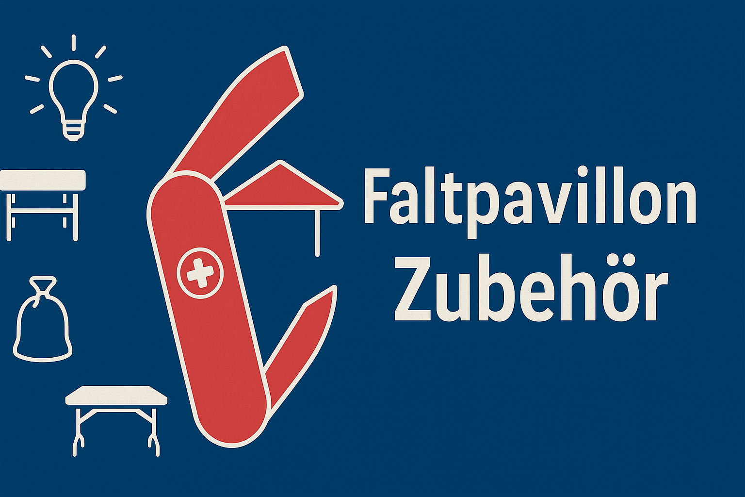 Faltpavillon Zubehör Video Titelbild
