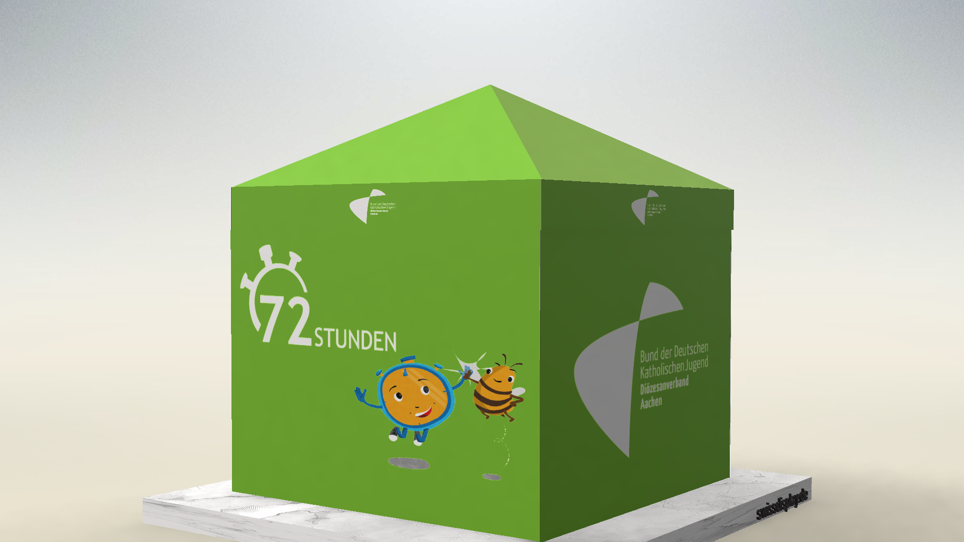 Faltpavillon 3x3 BDKJ