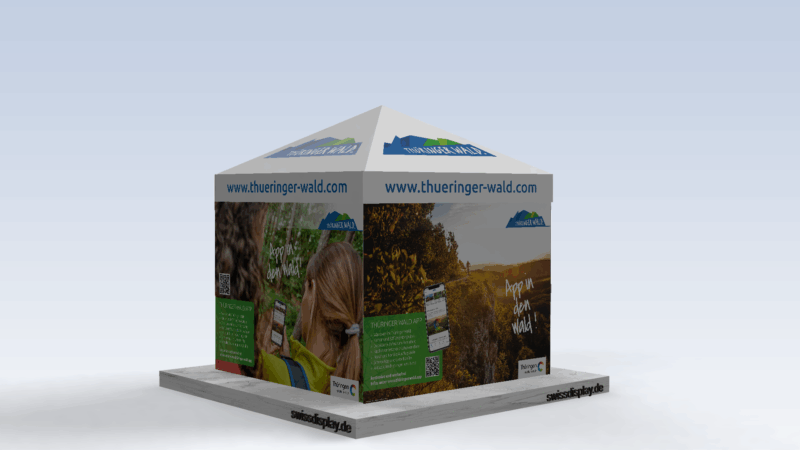faltpavillon 3x3 Thüringer Wald