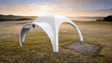 aufblasbarer Pavillon 7x7m