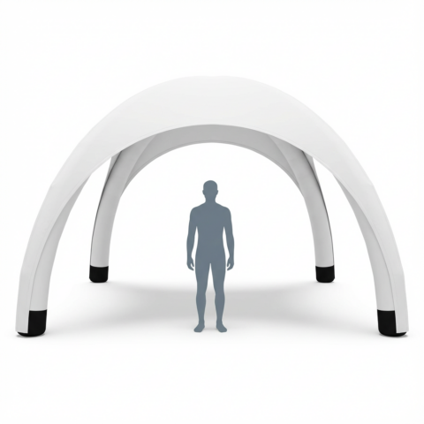 air-dome 6x6 Größe