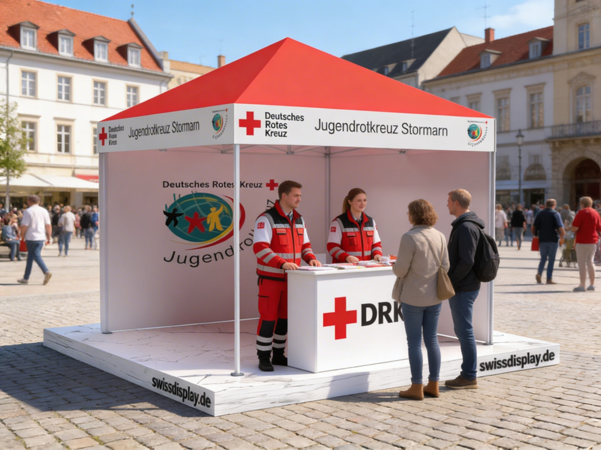 Faltpavillon Rettungsdienst
