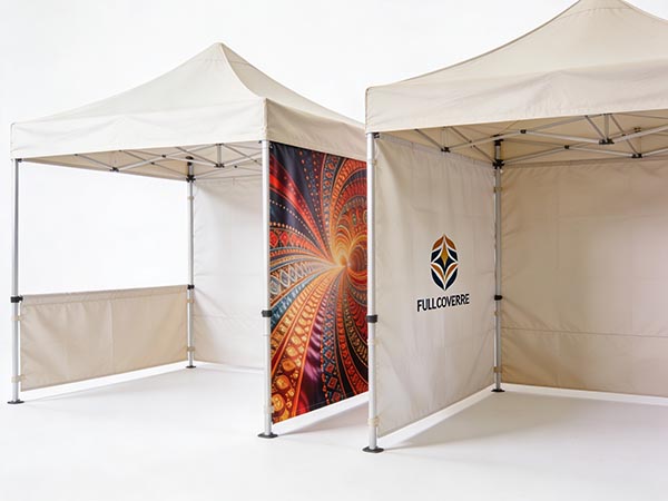 Faltpavillon Sublimationsdruck vs Thermotransfer – Druckverfahren im Vergleich auf Zeltplane