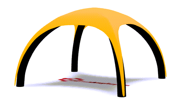 Air-Dome 7x7 Visualisierung